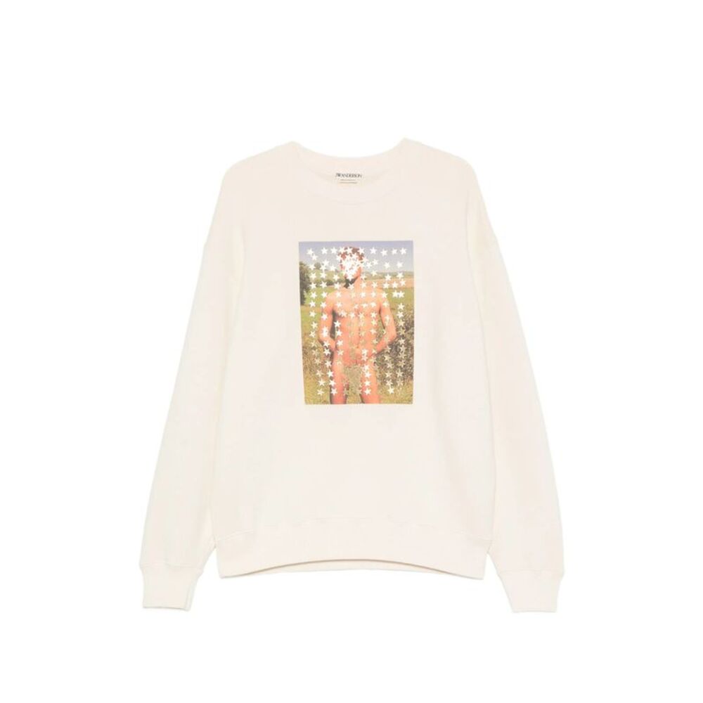Jw Anderson Neutrals Sweaters & Knitwear - Sweatshirts Men